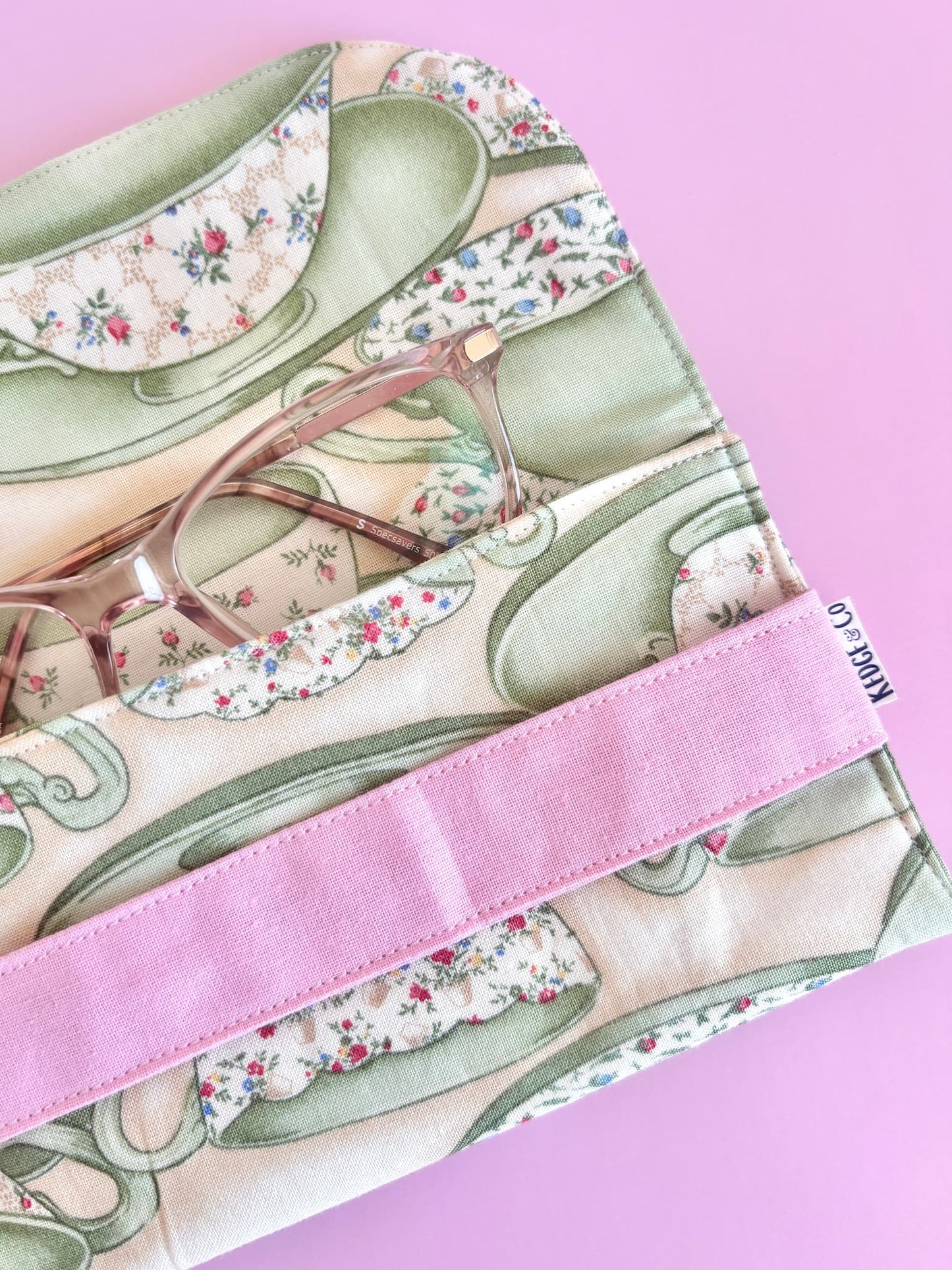 Afternoon Tea Glasses Case