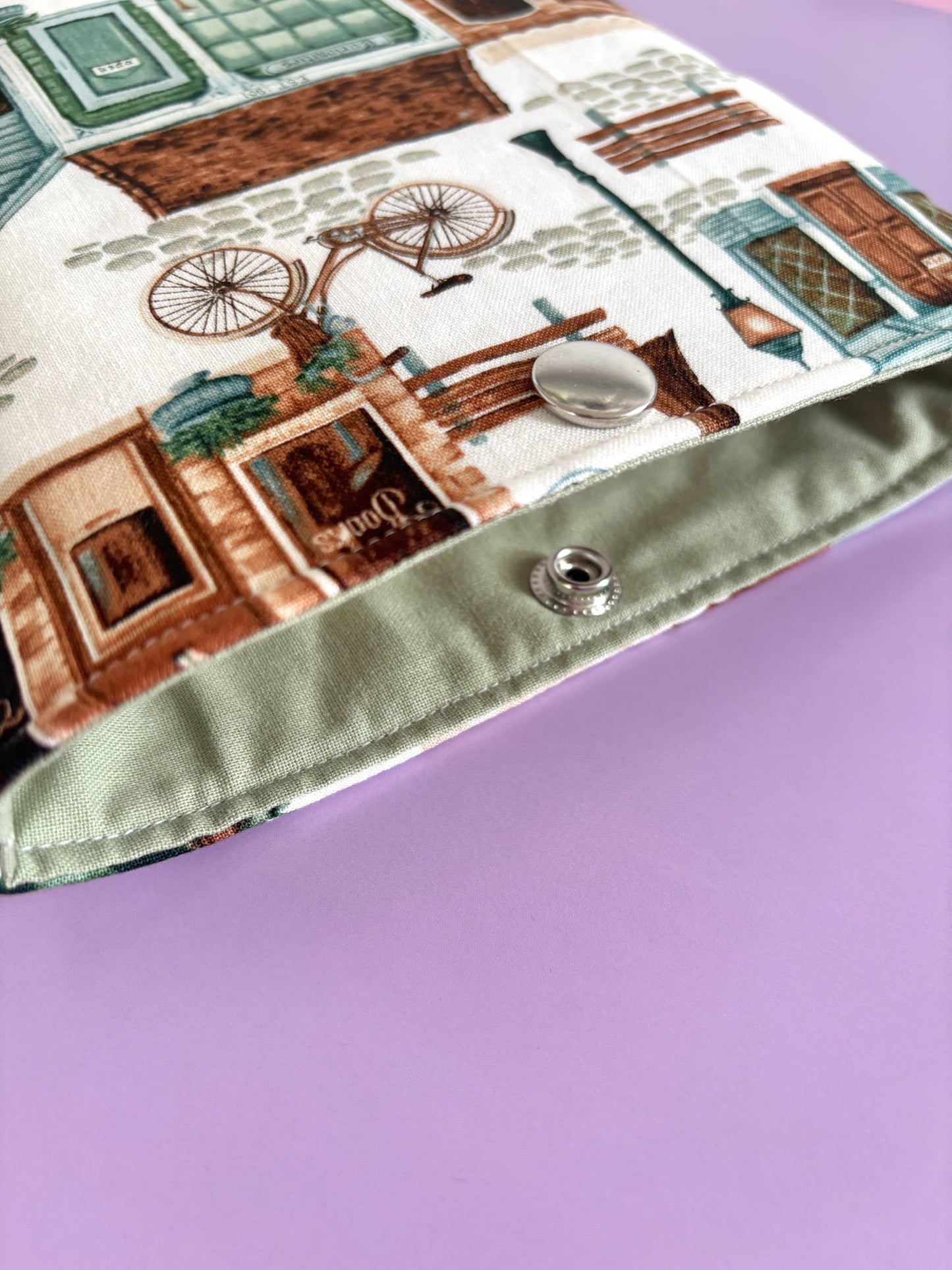 Cosy Village Book Sleeve