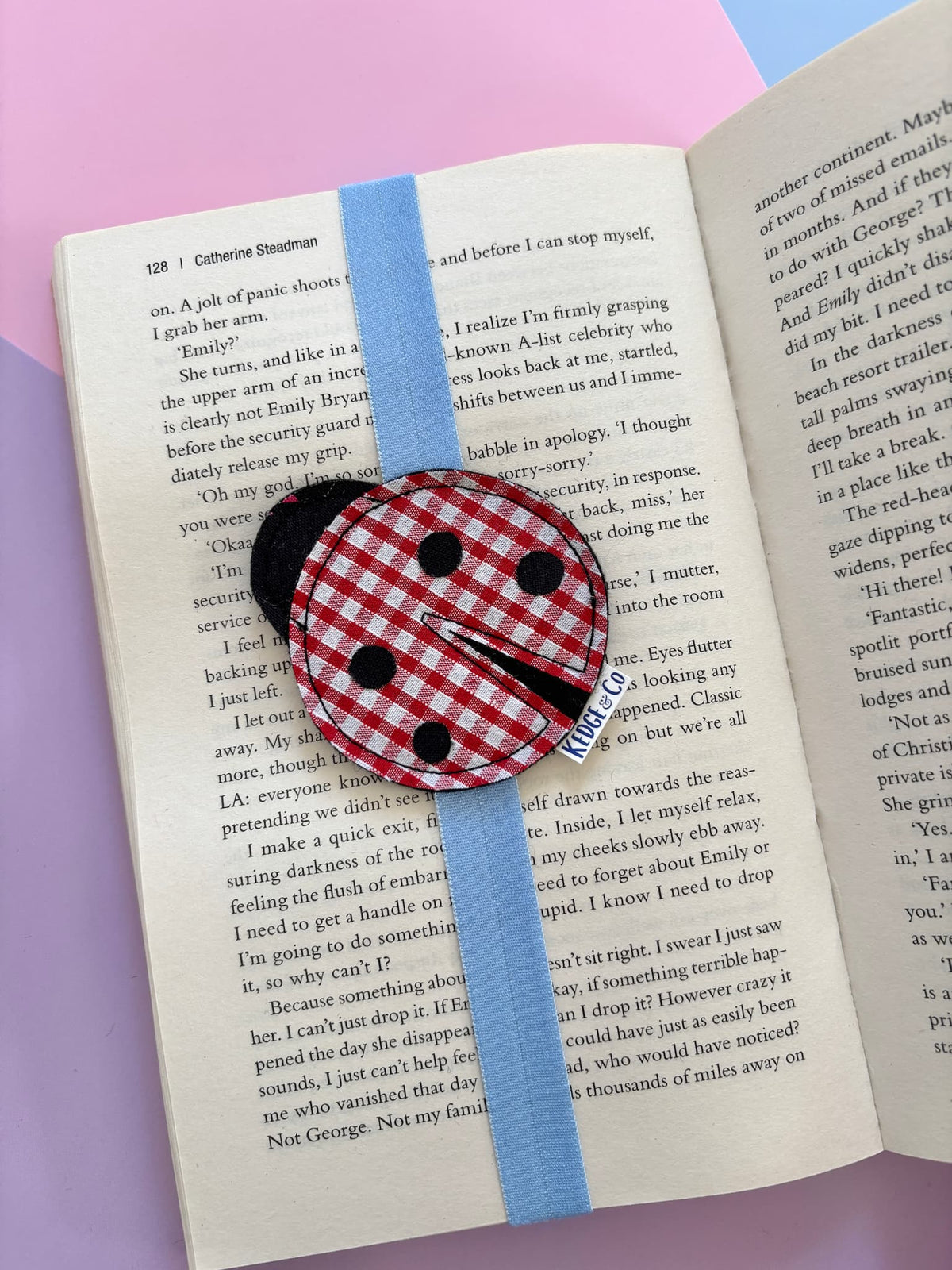 Ladybird Elastic Bookmark