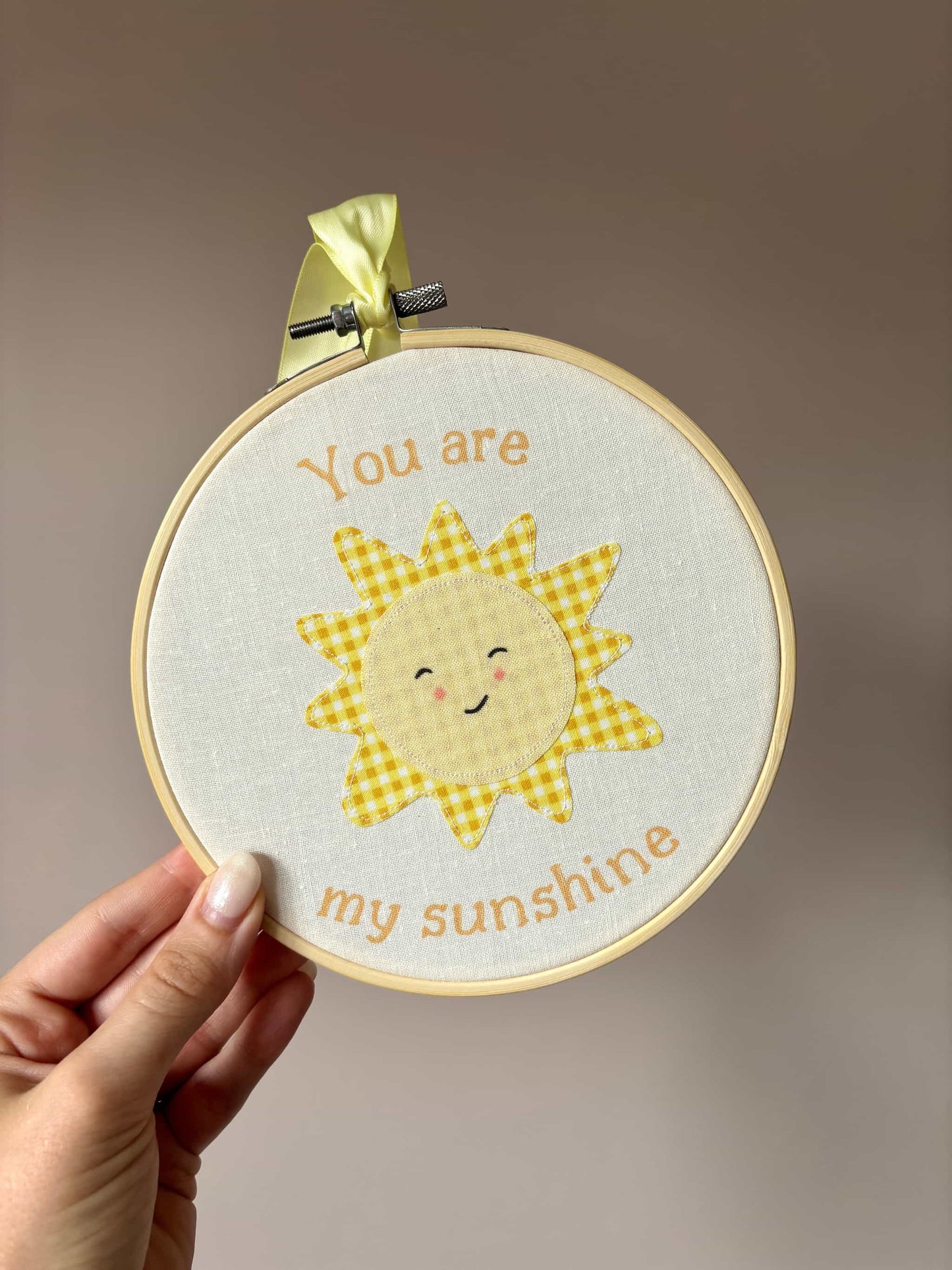 Sunshine Decorative Hoop