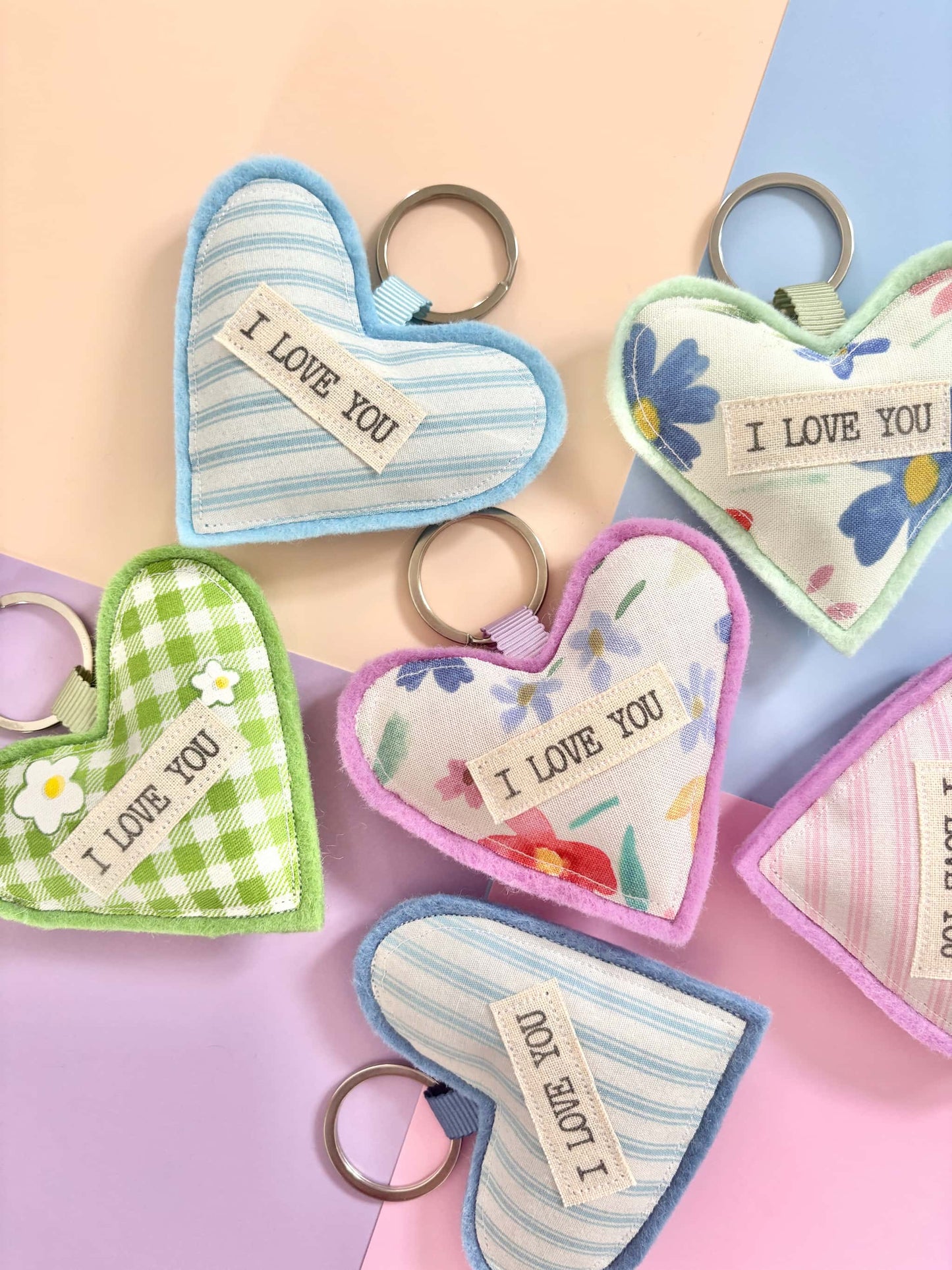 Stuffed Heart Keyring