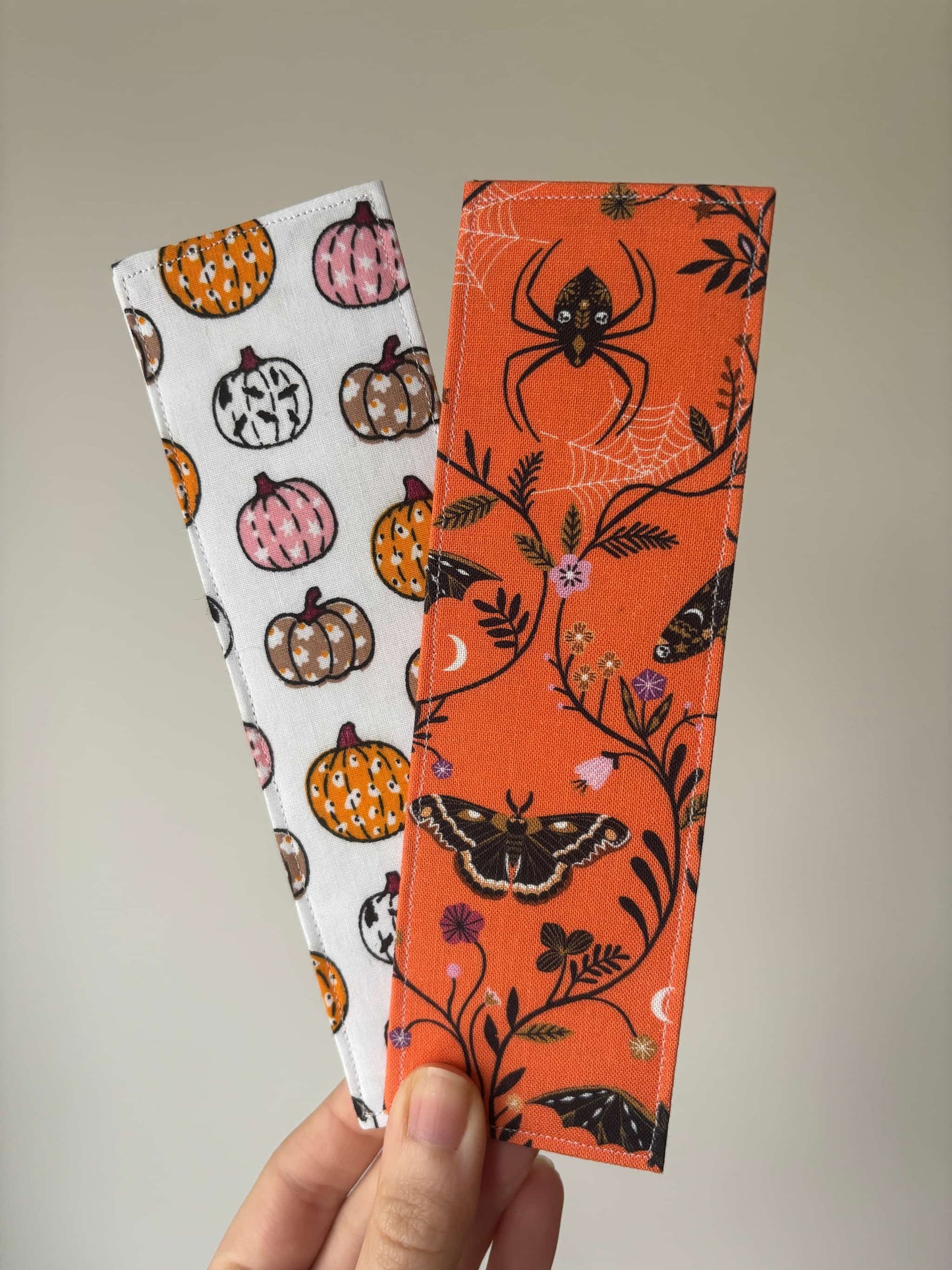 Halloween Fabric Bookmark