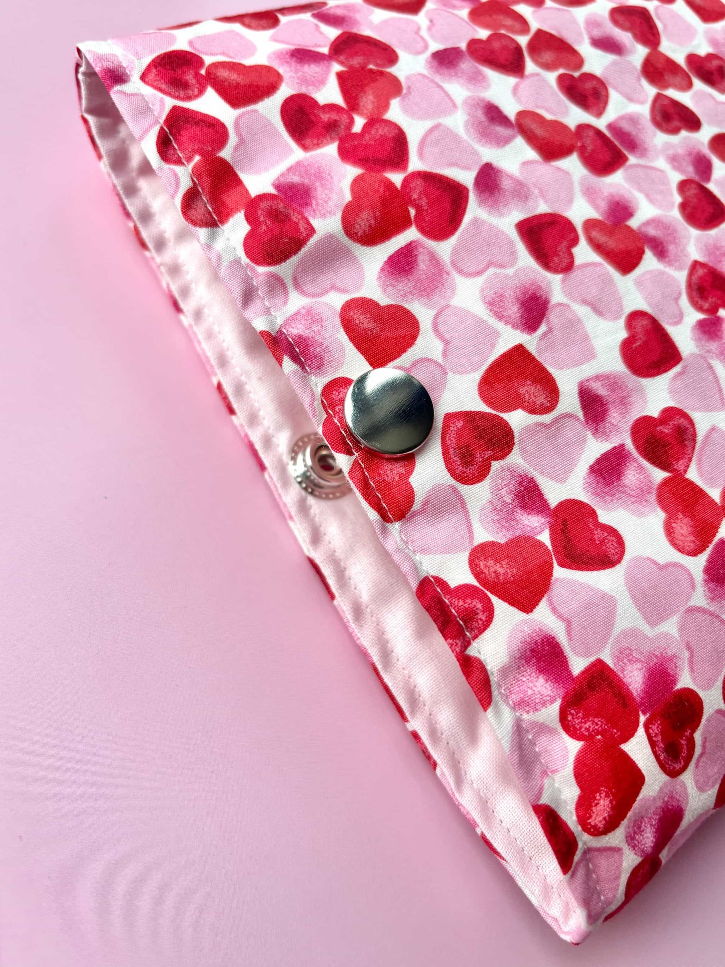 Design Your Own Love Heart Book Sleeve