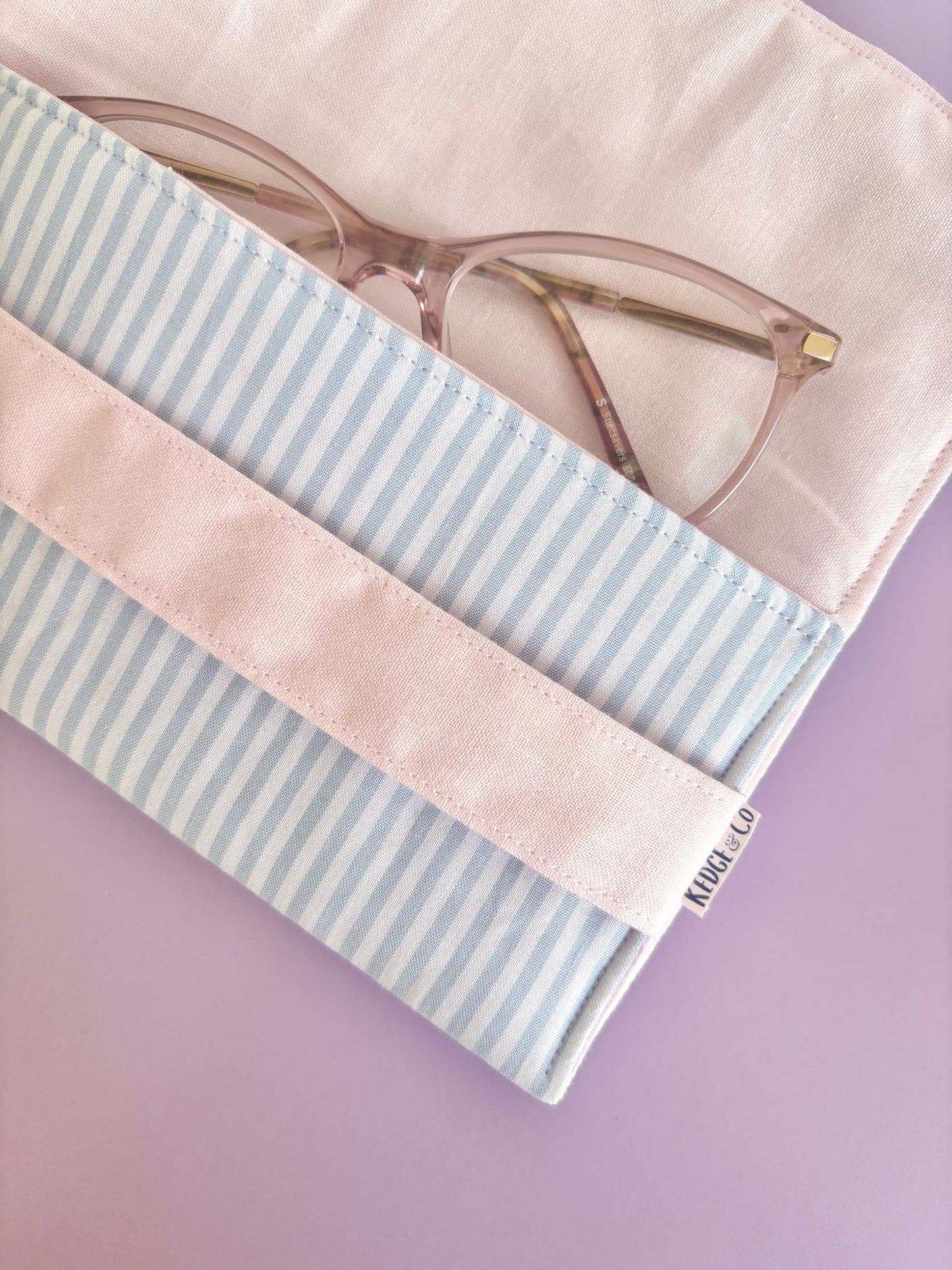 Design Your Own Striped Glasses Case
