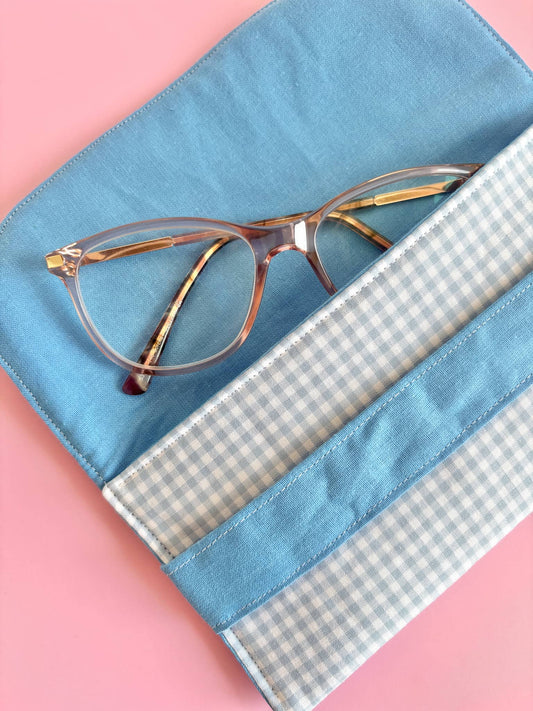 Design Your Own Gingham Glasses Case