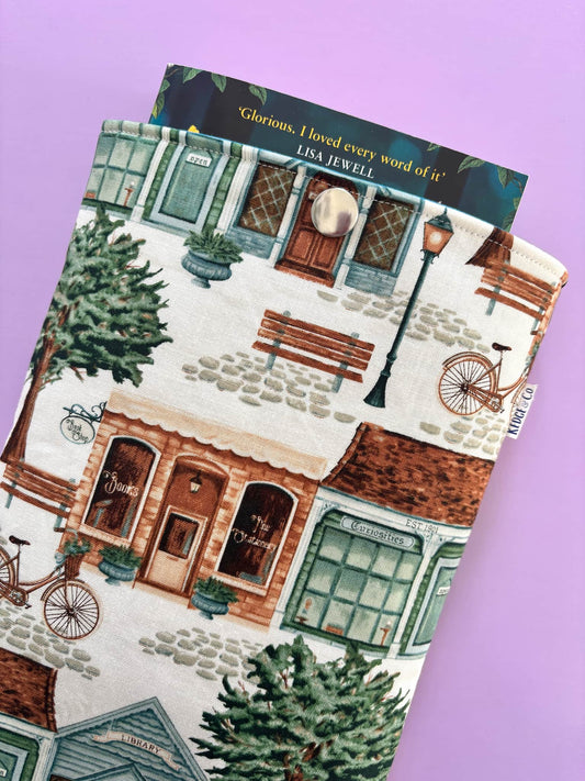 Cosy Village Book Sleeve
