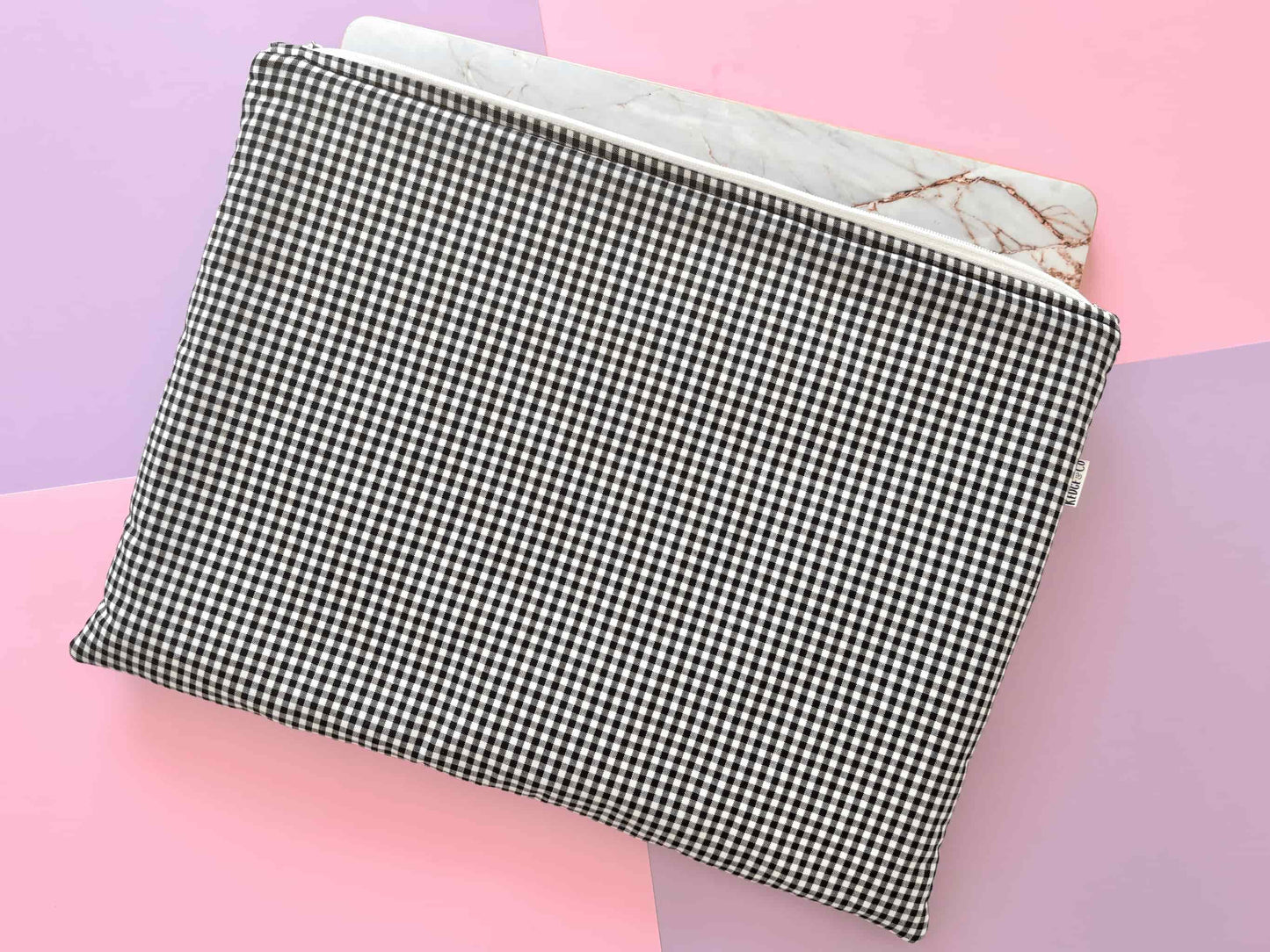 Gingham Laptop Sleeve