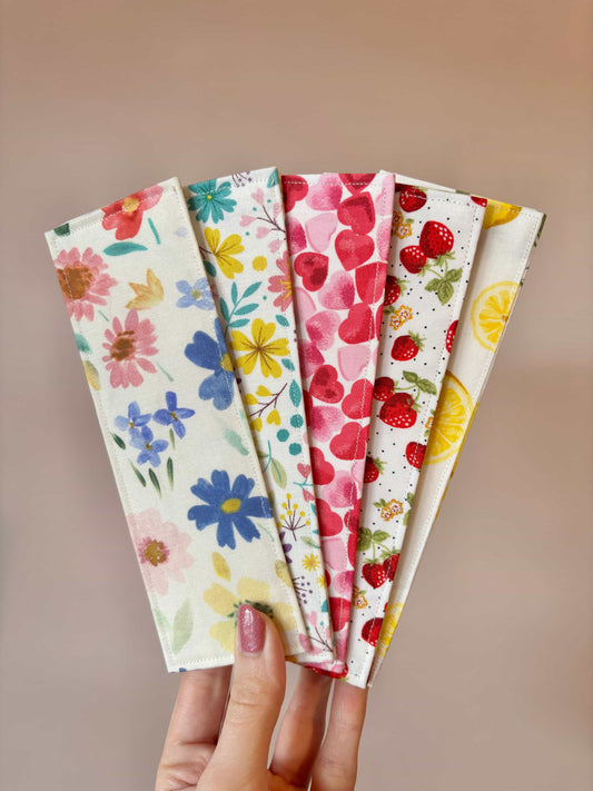 Patterned Fabric Bookmarks