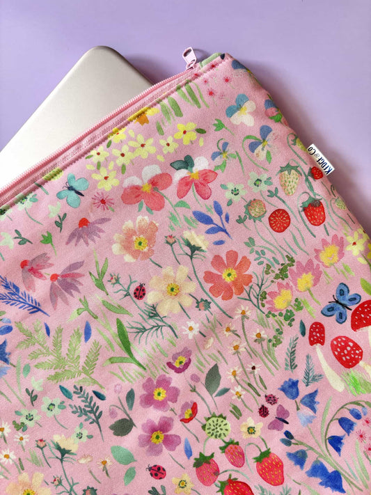 Summer Garden Laptop Sleeve