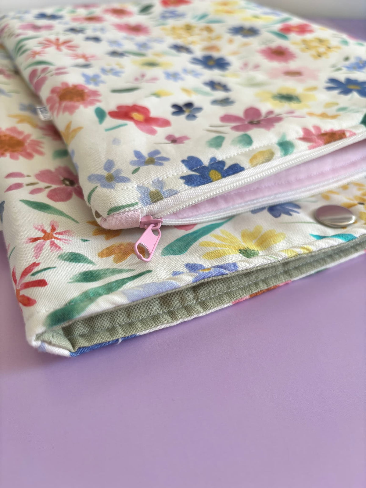 Floral Book and Tech Sleeve