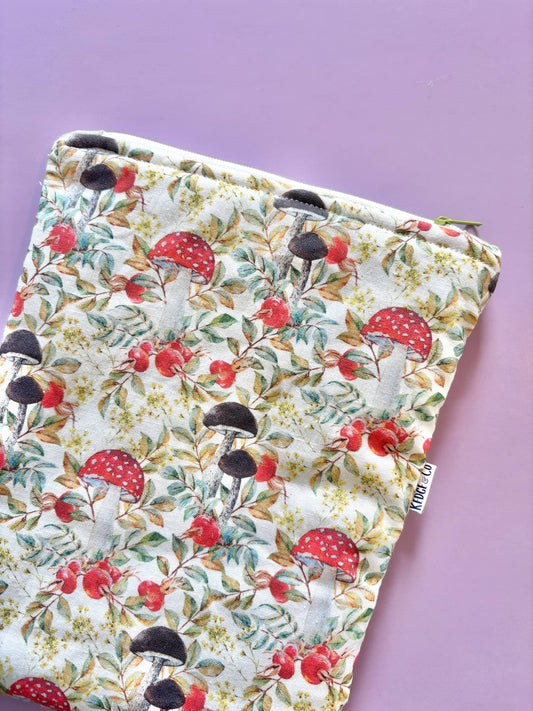 Mushrooms Book and Tech Sleeve