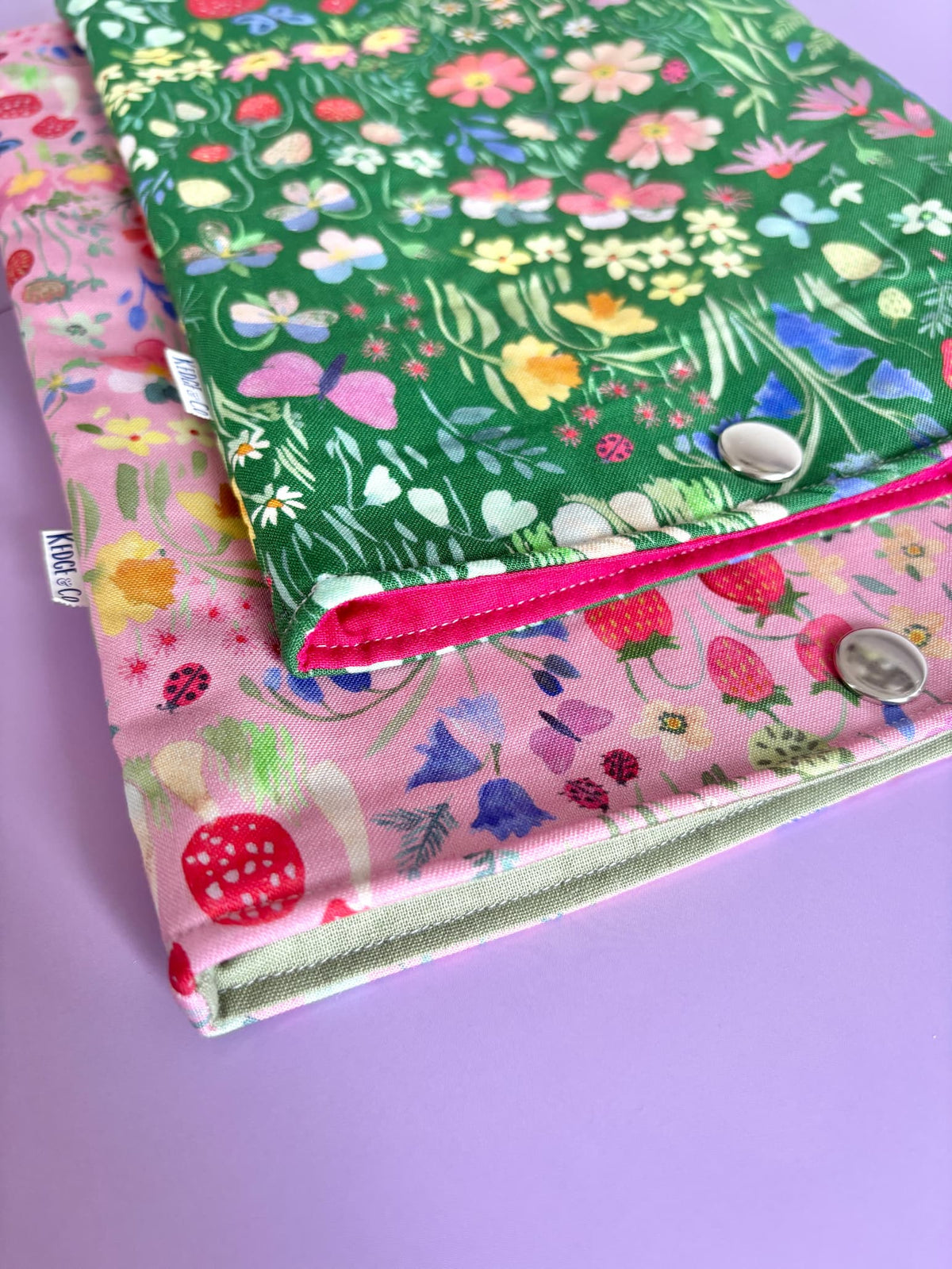 Summer Garden Book and Tech Sleeve