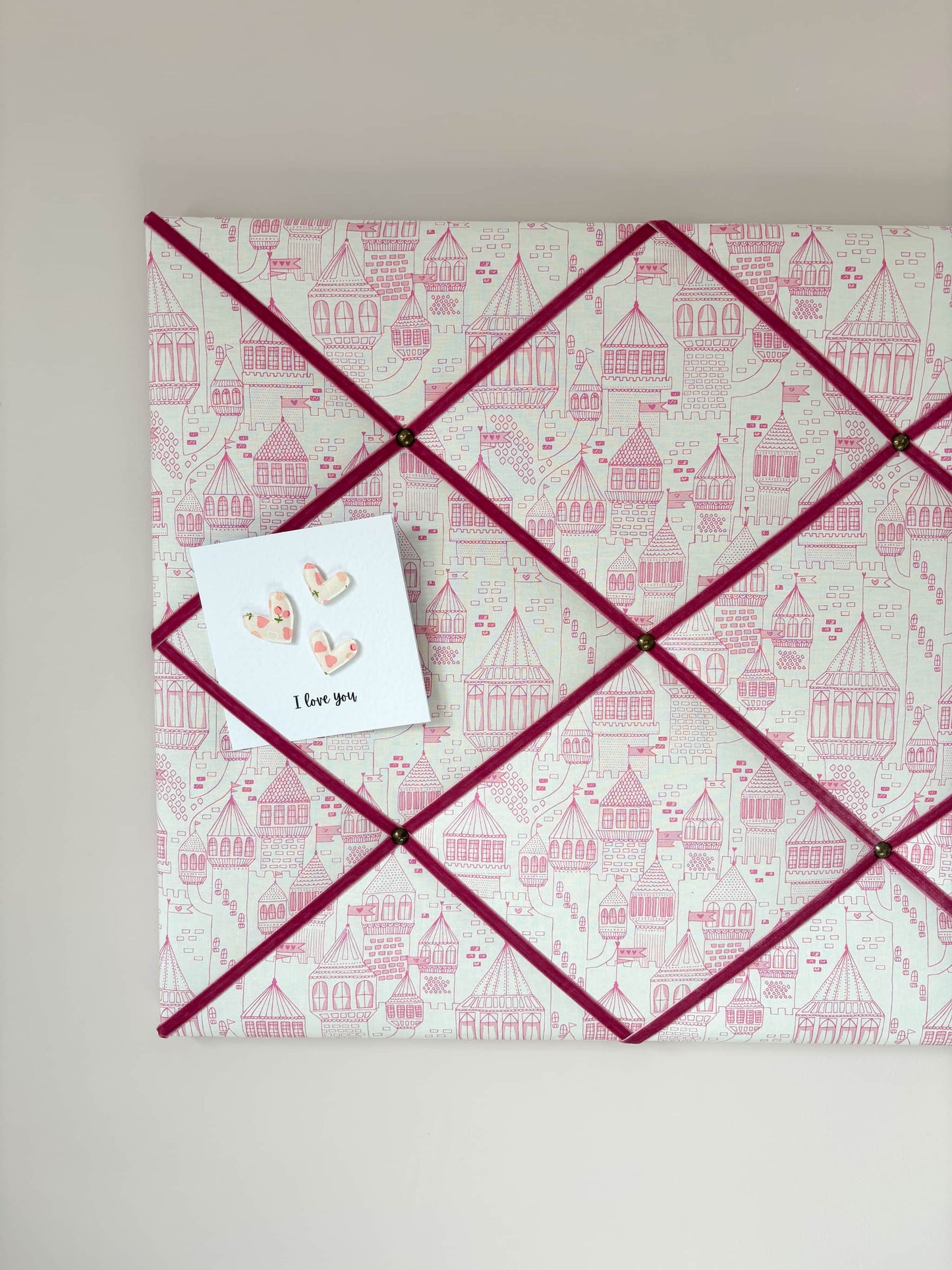 Pink Castles Notice Board