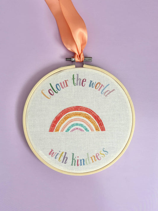 Kindness Decorative Hoop